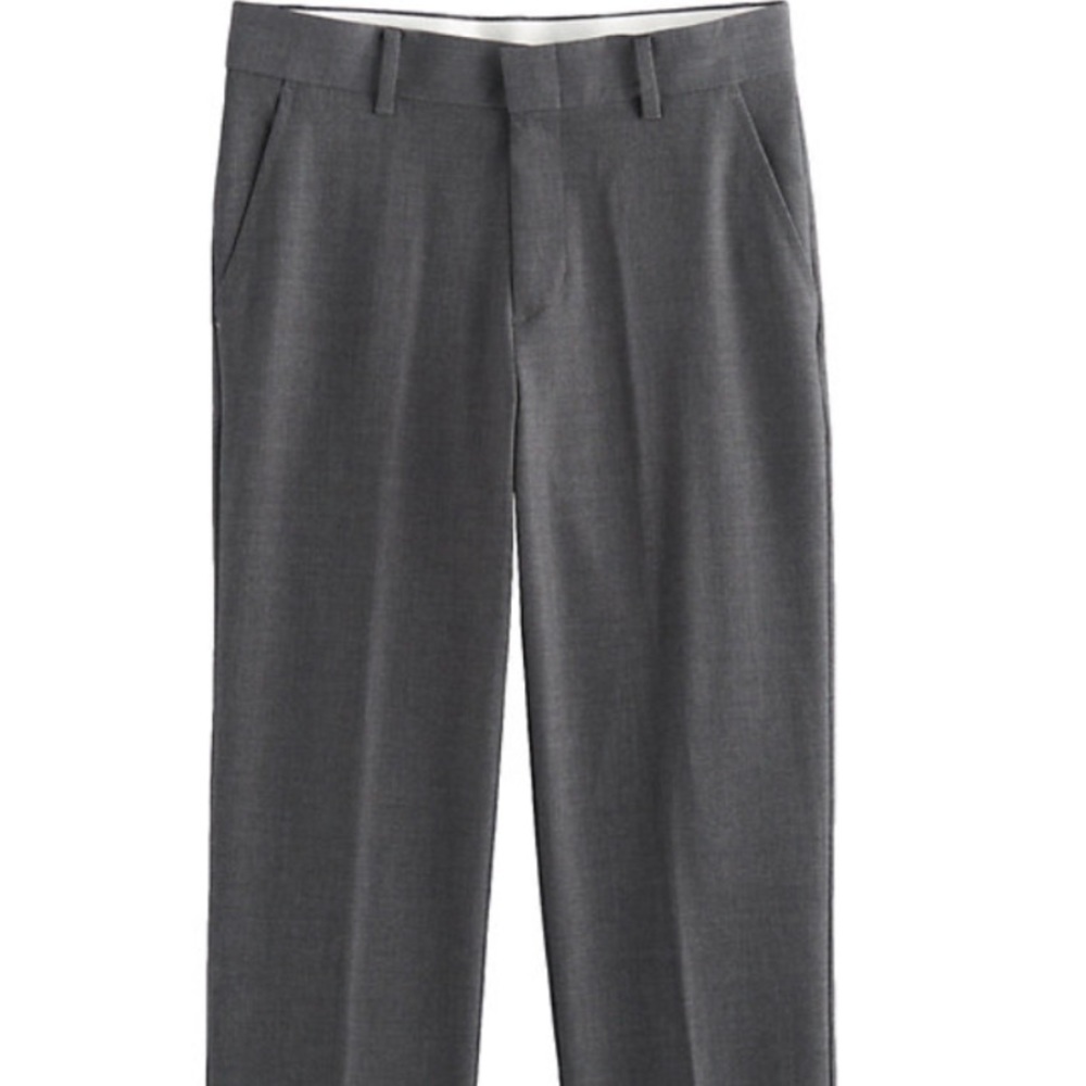 Chaps Boys Dress Pants, Charcoal